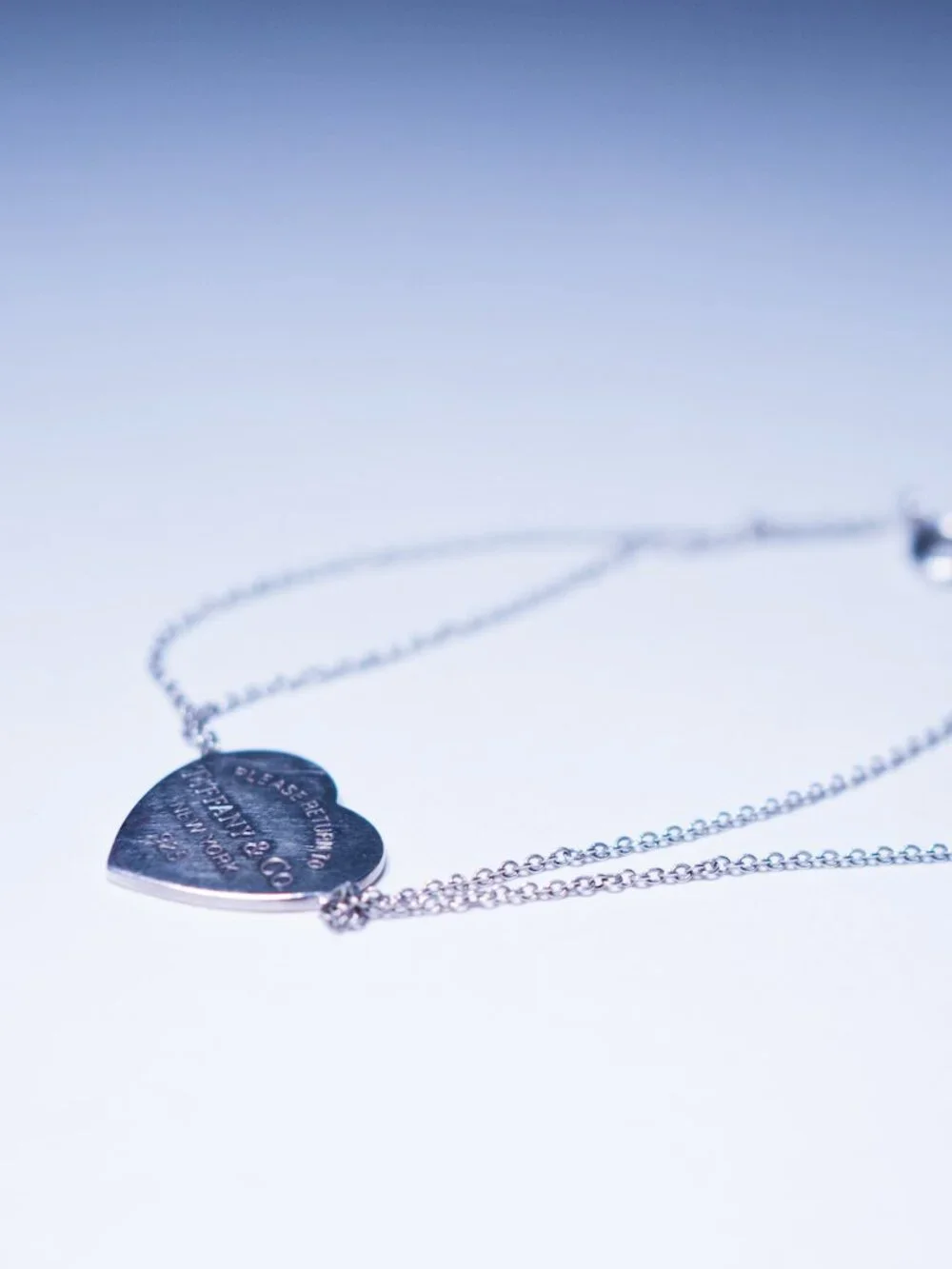 Tiffany & Co. Heart Tag Double Chain Bracelet - Picture 3 of 7